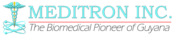 Meditron logo, link to homepage